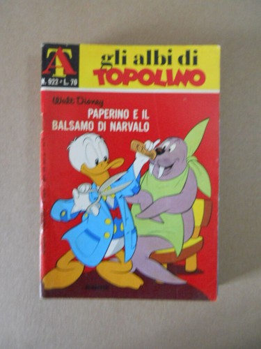 Gli albi topolino 922 - gli, di