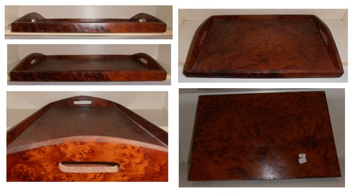Vassoio radica legno - cm, 49