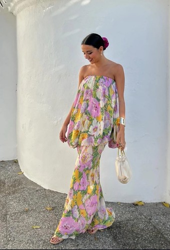 Zara stampa floreale abito - zara,