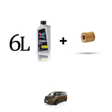 Kit filtro olio e 6L per