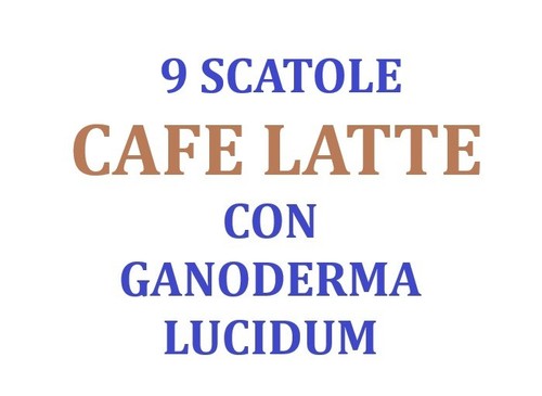Scatole cafe latte con - scatole,