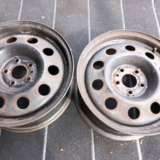 2 cerchi ferro 15 Alfa Romeo