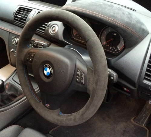 Volante alcantara bmw e92 - alcantara,