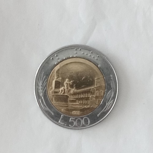 500 lire bimetalliche 1982 - 500,