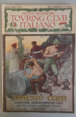 Rivista touring club 1919 - rivista,