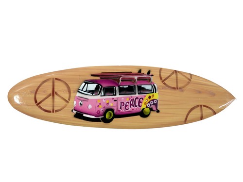 Holzschild surfboard strand - "surfboard",