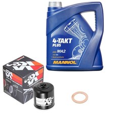 Honda VT 1300 CX SC61A 2015, MANNOL 10W40 4L, K&N Ölfilter Set