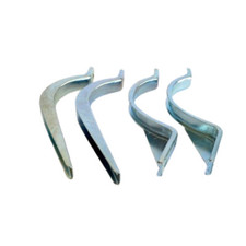 Kit staffe fissaggio marmitta completo 4 pz per scarico Fiat 500 R e 126 d'epoca