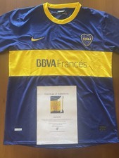 Maglia Da Calcio Di Roman Riquelme , Autografata Originale Con Certificato COA