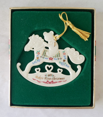 Lenox 1988 baby first 1st - lenox,