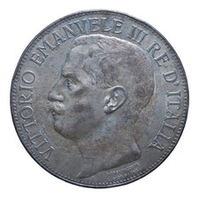 5 Lire 1911 Cinquantenario - Roma - Vittorio Emanuele III - Regno - BB/SPL