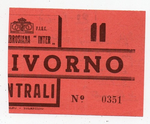 Ambrosiana inter livorno - inter,