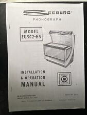 juke box seeburg EUSC2-H5 manual
