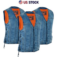 Gilet uomo denim gilet jeans