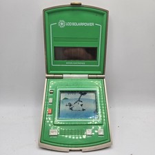 videogioco portatile anni '80 BANDAI ELECTRONICS LCD SOLARPOWER