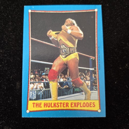 1987 topps wwf wrestling - topps, card