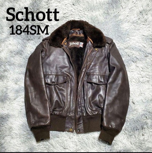 Schott 184sm boa bomber giacca - schott,