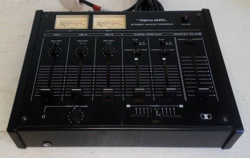 Console mixaggio stereo - console,