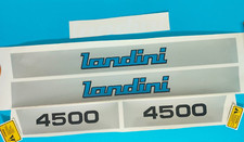 ADESIVI DECALCOMANIE LANDINI 4500 PER TRATTORI AGRICOLI CINGOLATI LANDINI 4500