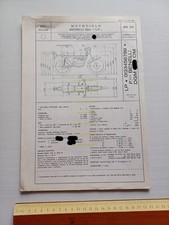 Benelli 125 Leoncino Cross 1970 scheda omologazione DGM Facsimile originale