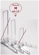 Espositore piatti verticale trasparente supporto Leeds Display plexiglass krista
