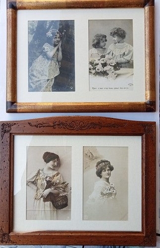 Cartoline epoca incorniciate - cartoline, d'epoca