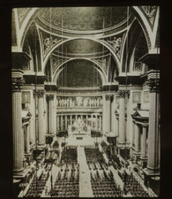 Glass magic lantern slide