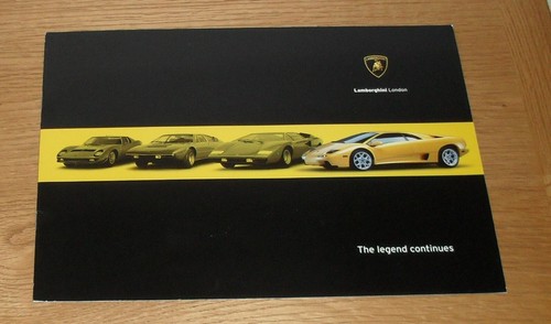 Brochure lamborghini diablo - brochure,