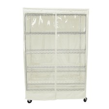 Premium Clear Front Wire Shelf