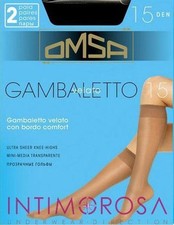 Gambaletto velato Omsa 15 den