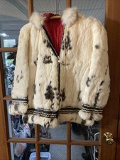 Vintage Alaska Rabbit Fur Coat