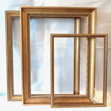 3 X Cornici Portafoto in Legno