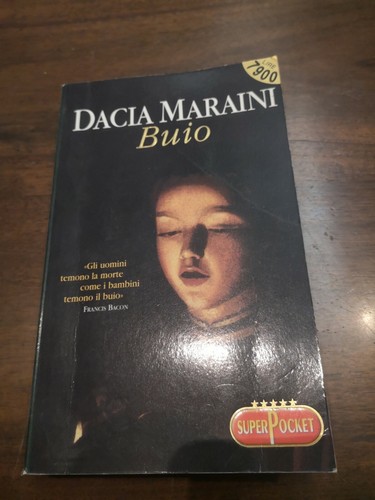 Buio dacia maraini rizzoli - -,