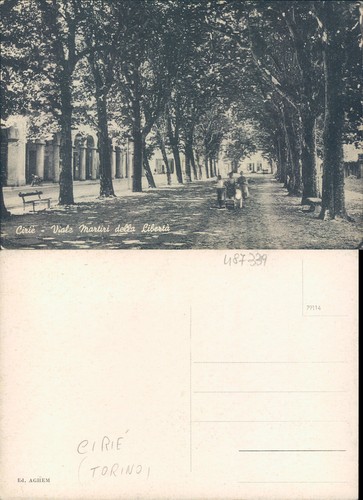 Cirie viale martiri - martiri, della