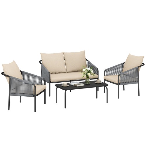 Outsunny set salotto - set,