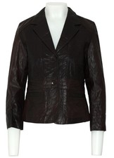 Blazer in pelle anni 90