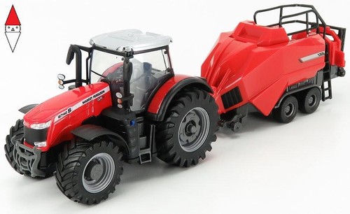 Burago massey ferguson - 1/50,