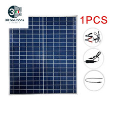 500W/1000W 12V Pannello Solare Fotovoltaico Power Bank Kit 100A Controller Piast