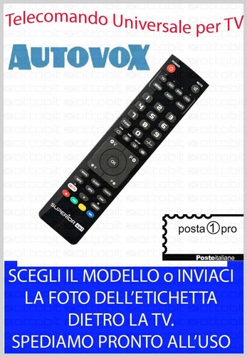 Telecomando universale per - telecomando,