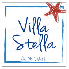 targa villa con stella marina