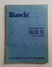 1963 Bianchi FALCO '63 Mod. Turismo Catalogo parti ricambio Spare parts Catalog