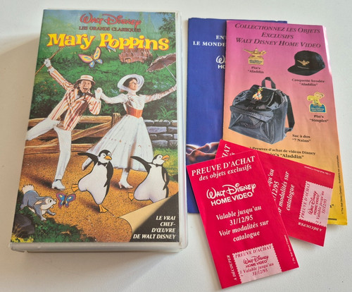 Mary poppins disney - disney, cassette