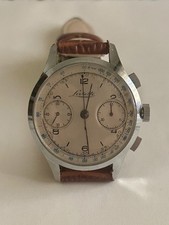 Orologio Cronografo Vintage Landeron 39 Ruota A Colonne Levrette  Carica Manuale