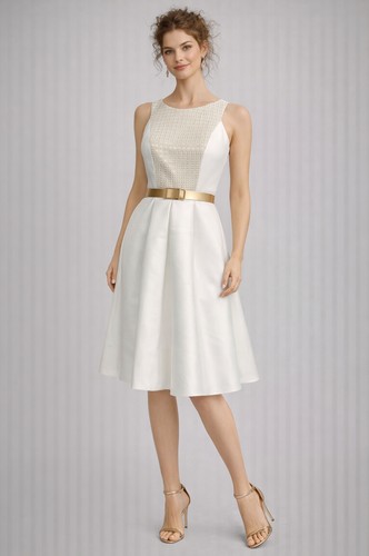 Abito carla ruiz taffeta di - in,