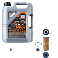 Filtro olio Mahle 5 L Liqui Moly Top Tec 4200 5W-30 per BMW 2 Active Tourer 216i X1