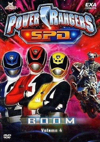 Dvd power rangers spd 04 - power, #04