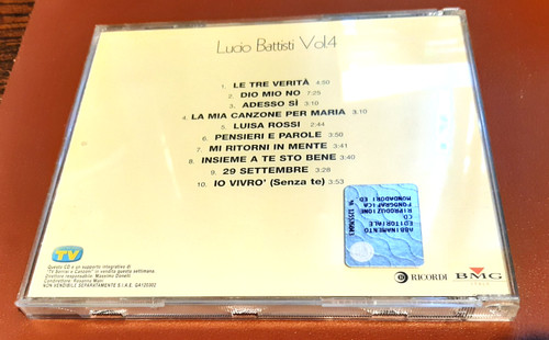 Lucio battisti vol 4 - lucio, vol.