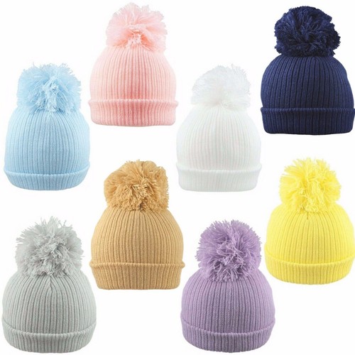 Cappello bambino pom - ,