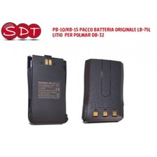 PB-10/KB-15 PACCO BATTERIA ORIGINALE LB-75L LITIO  PER POLMAR DB-32
