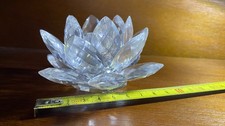 Statua Swarovski  ninfea portacandele Ø 8,5 cm ottime condizioni
